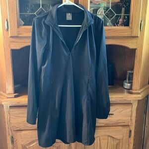 CALIA by Carrie Underwood Black Long Sleeve Athletic Dress